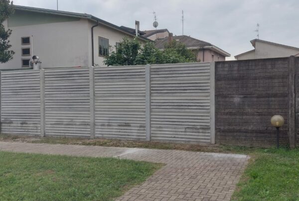 Sistemazione cinta esterna Solaro