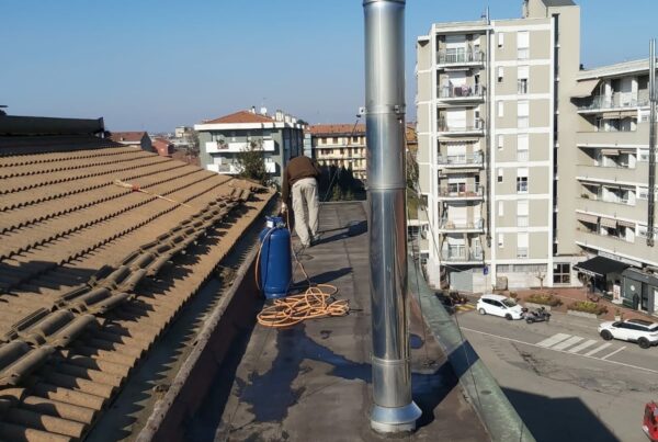 Formazione nuova guaina soletta condominiale Cormano